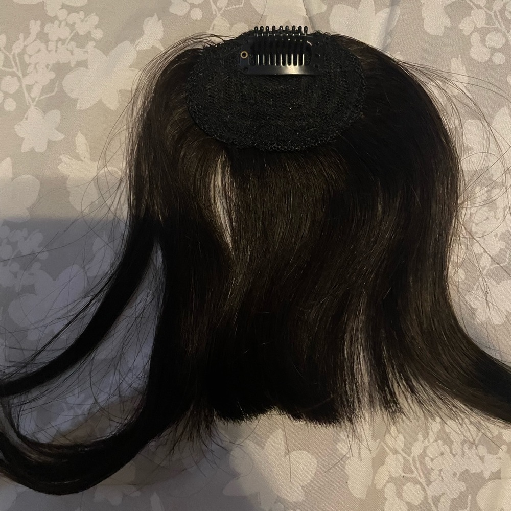 Human hair frontal extensions